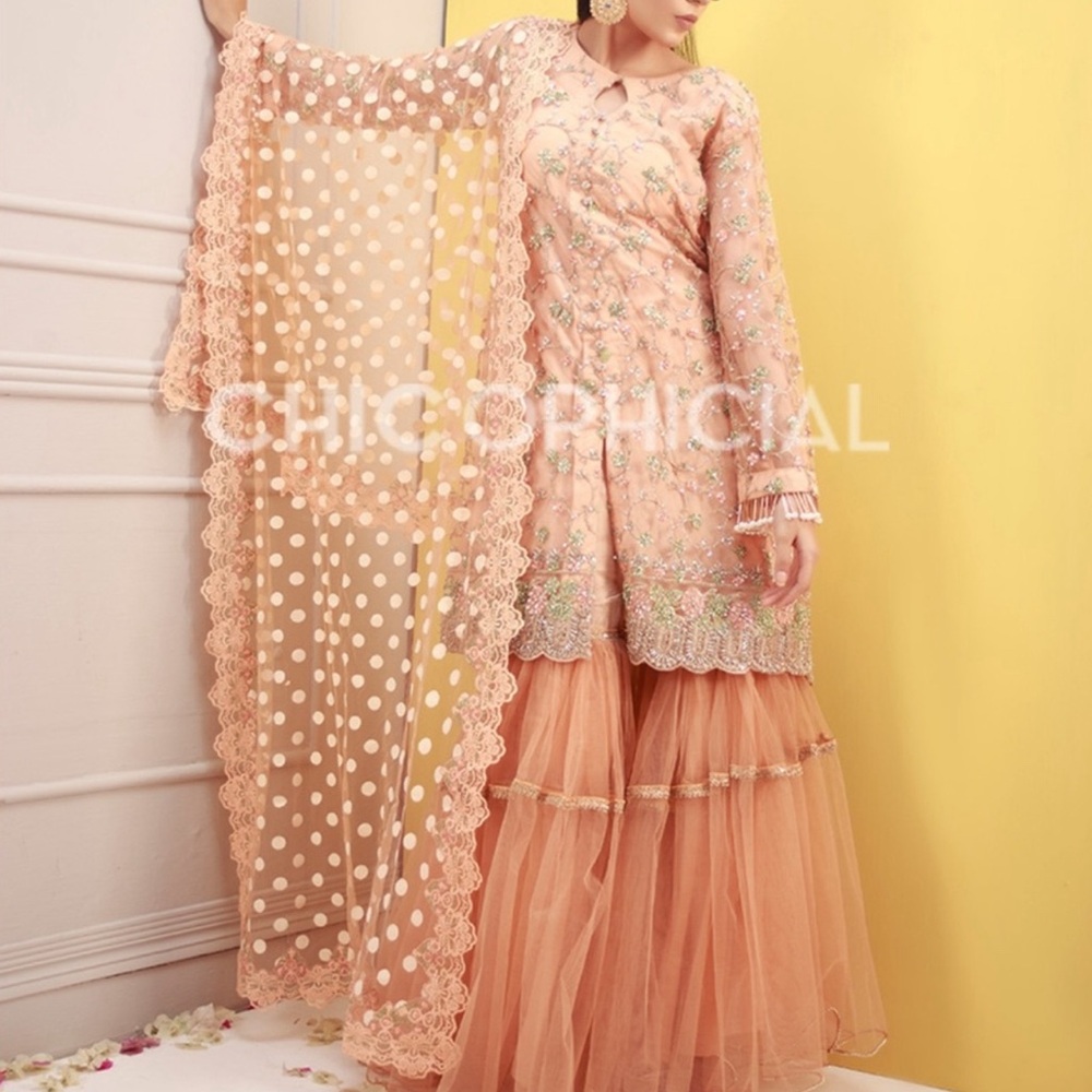 pakistani gharara suit fancy